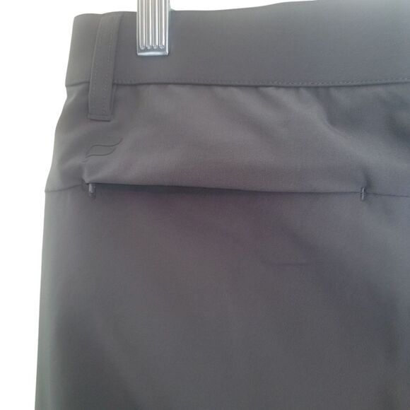 Fabletics Flat Front Ankle Length Performance Pants Men's Size 32 Gray Golf - Picture 5 of 9